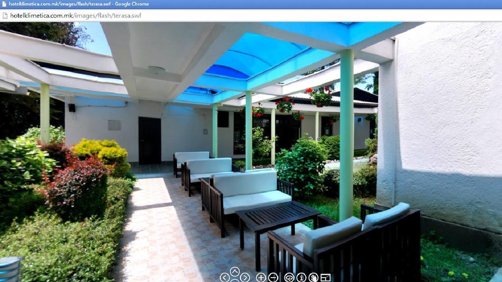 Hotel Klimetica Ohrid Exteriör bild